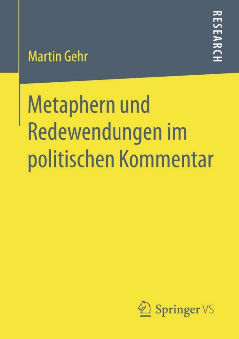 Cover image for book Metaphern und Redewendungen im politischen Kommentar