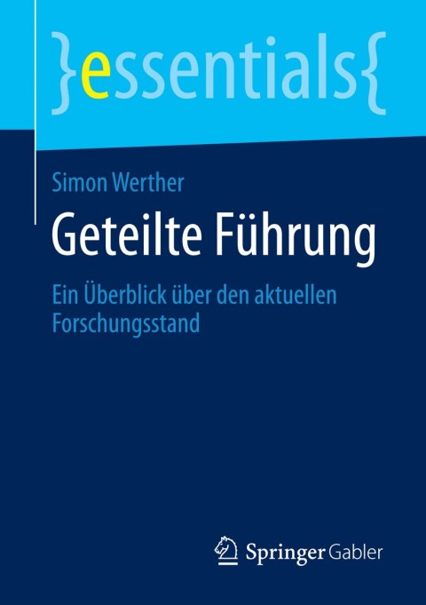 Cover image for book Geteilte Führung