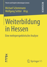 صورة الغلاف: Weiterbildung in Hessen 9783658053598