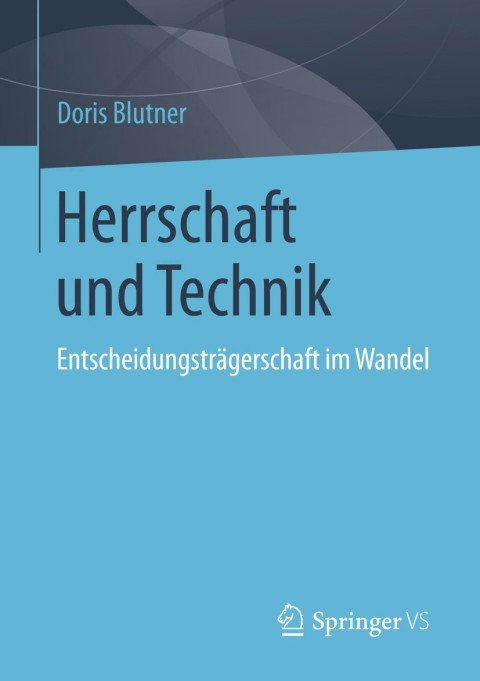 Cover image for book Herrschaft und Technik