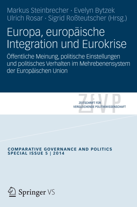 Cover image for book Europa, europäische Integration und Eurokrise