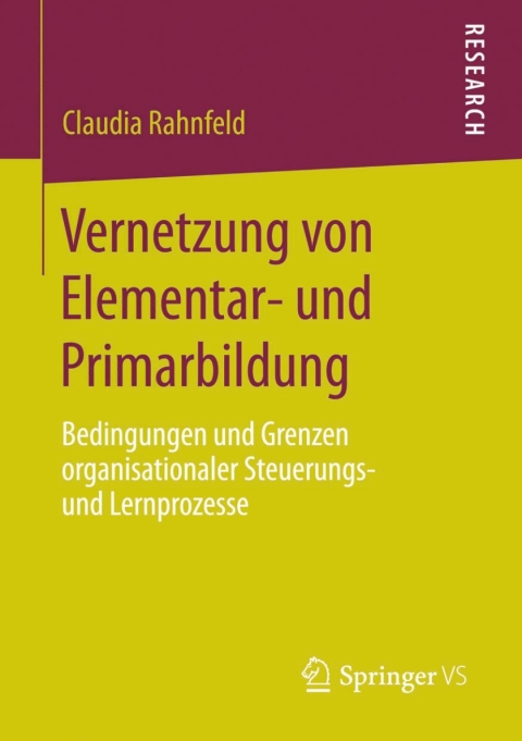 Cover image for book Vernetzung von Elementar- und Primarbildung