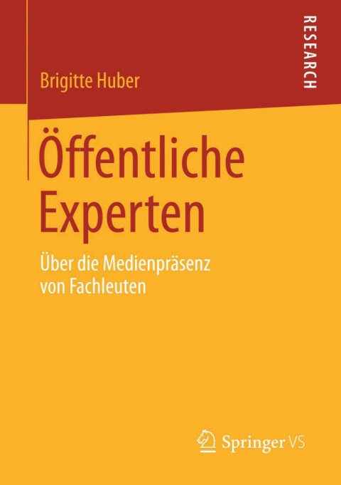 Cover image for book Öffentliche Experten