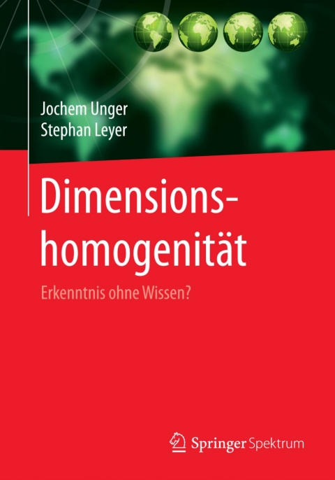 Cover image for book Dimensionshomogenität