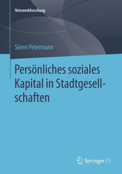 Cover image for book Persönliches soziales Kapital in Stadtgesellschaften