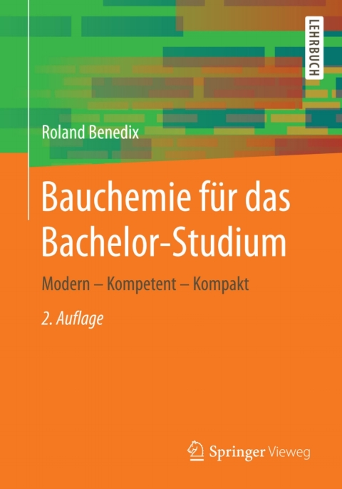 Cover image for book Bauchemie für das Bachelor-Studium