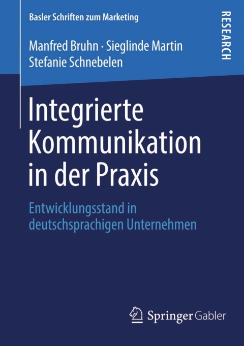 Cover image for book Integrierte Kommunikation in der Praxis