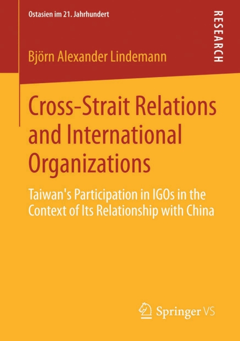 Cover image for book Cross-Strait Relations and International Organizations