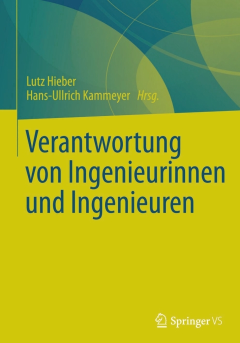 Cover image for book Verantwortung von Ingenieurinnen und Ingenieuren