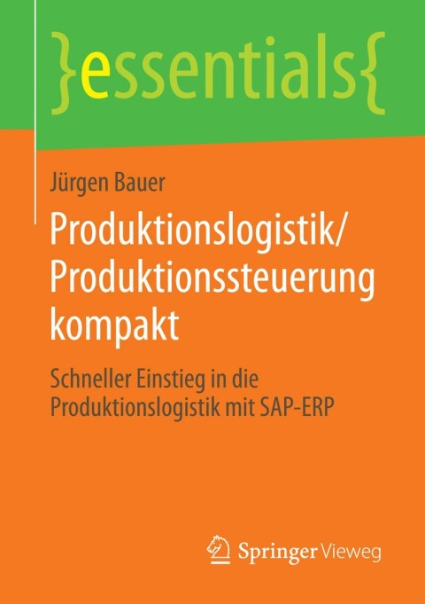 Cover image for book Produktionslogistik/Produktionssteuerung kompakt