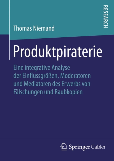 Cover image for book Produktpiraterie