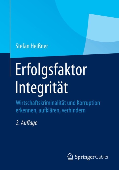 Cover image for book Erfolgsfaktor Integrität