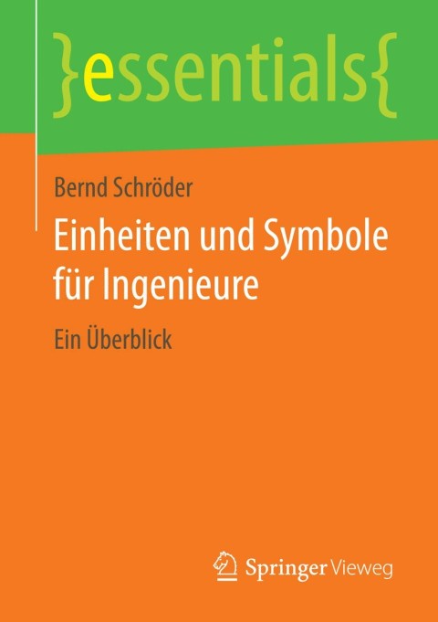 Cover image for book Einheiten und Symbole für Ingenieure