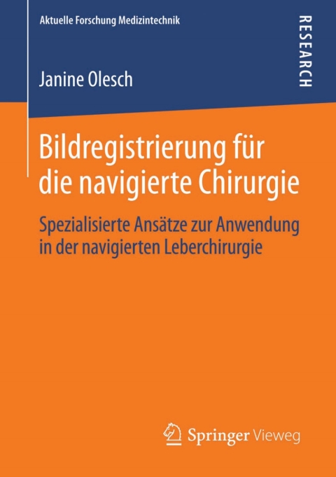 Cover image for book Bildregistrierung für die navigierte Chirurgie