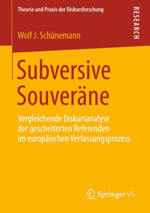 Cover image for book Subversive Souveräne