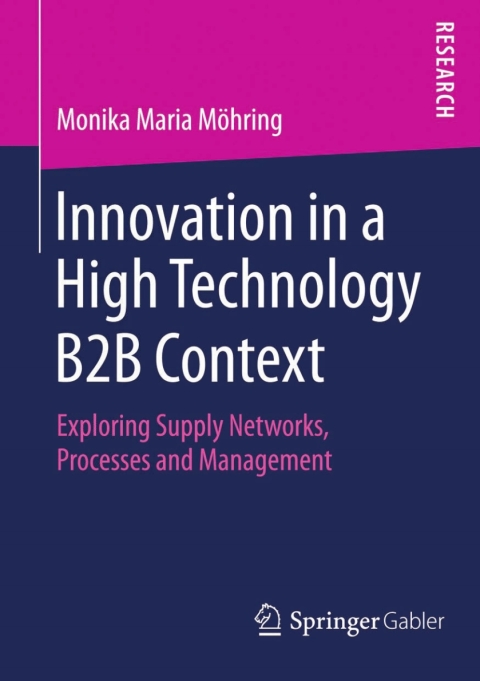 Cover image for book Innovation in a High Technology B2B Context