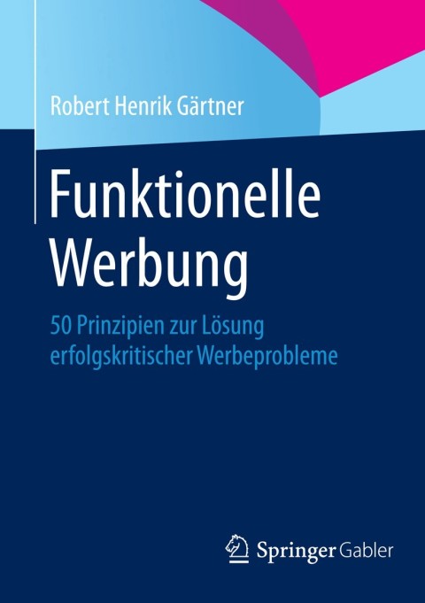 Cover image for book Funktionelle Werbung