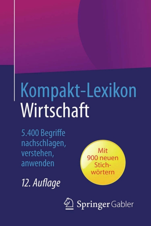 Cover image for book Kompakt-Lexikon Wirtschaft