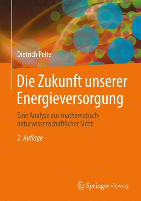 Cover image for book Die Zukunft unserer Energieversorgung