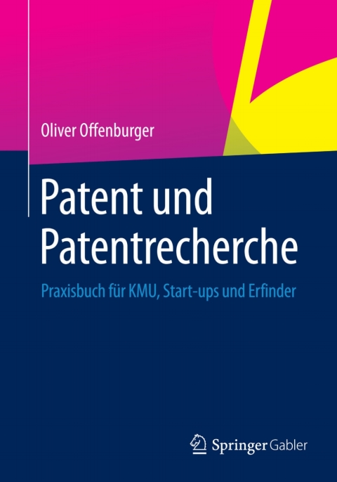 Cover image for book Patent und Patentrecherche
