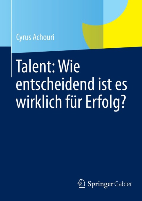 Cover image for book Talent: Wie entscheidend ist es wirklich für Erfolg?