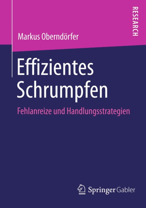 Cover image for book Effizientes Schrumpfen