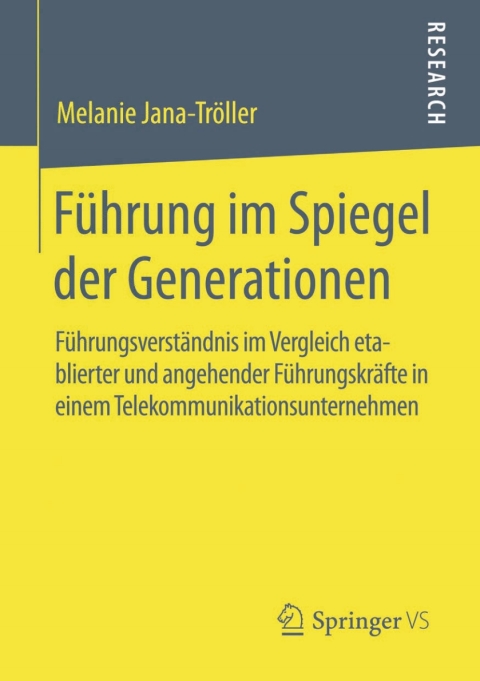 Cover image for book Führung im Spiegel der Generationen