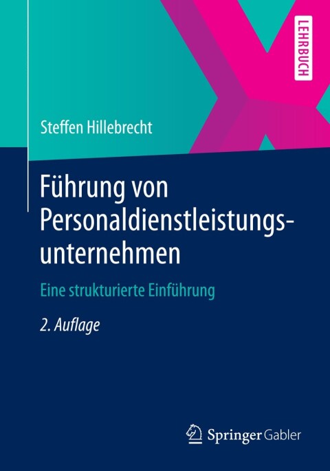 Cover image for book Führung von Personaldienstleistungsunternehmen
