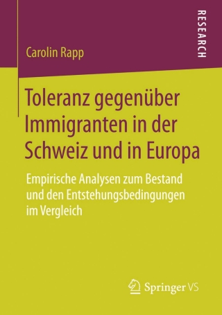 Toleranz gegenüber Immigranten in der Schweiz und in Europa