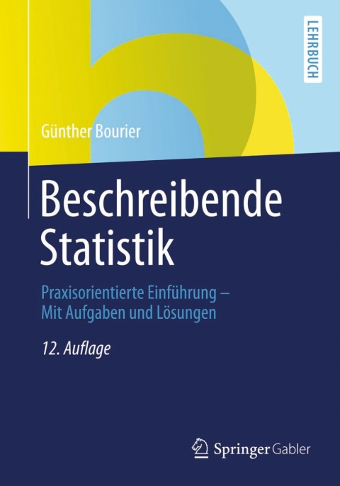 Cover image for book Beschreibende Statistik