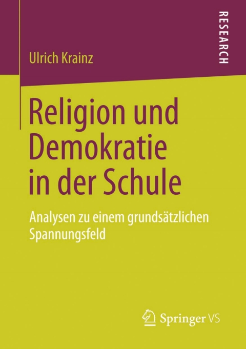 Cover image for book Religion und Demokratie in der Schule