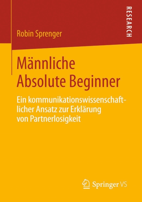Cover image for book Männliche Absolute Beginner