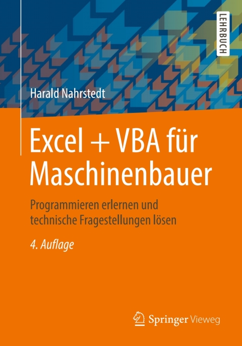 Cover image for book Excel + VBA für Maschinenbauer