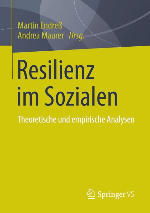 Cover image for book Resilienz im Sozialen