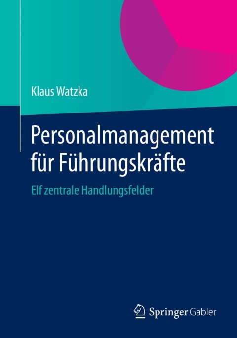 Cover image for book Personalmanagement für Führungskräfte