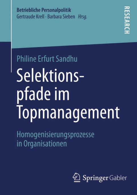 Cover image for book Selektionspfade im Topmanagement