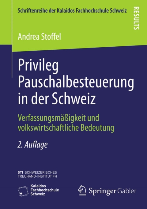 Cover image for book Privileg Pauschalbesteuerung in der Schweiz