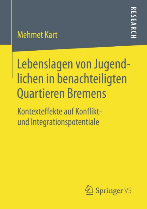 Cover image for book Lebenslagen von Jugendlichen in benachteiligten Quartieren Bremens
