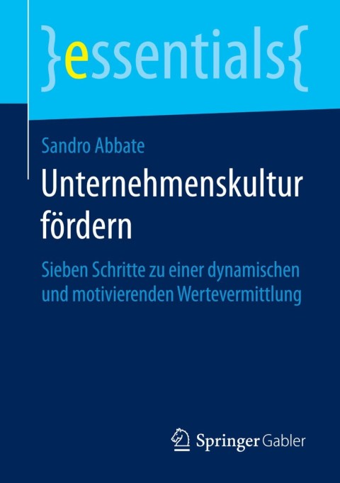 Cover image for book Unternehmenskultur fördern