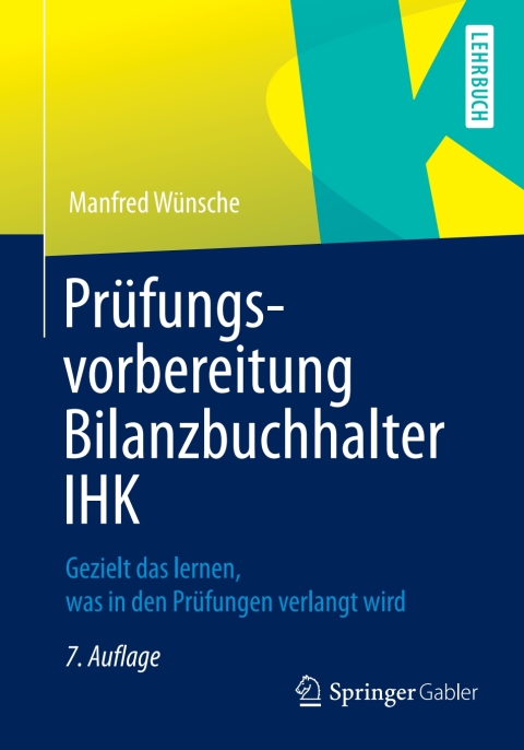 Cover image for book Prüfungsvorbereitung Bilanzbuchhalter IHK