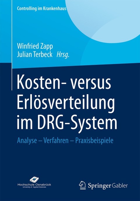 Cover image for book Kosten- versus Erlösverteilung im DRG-System