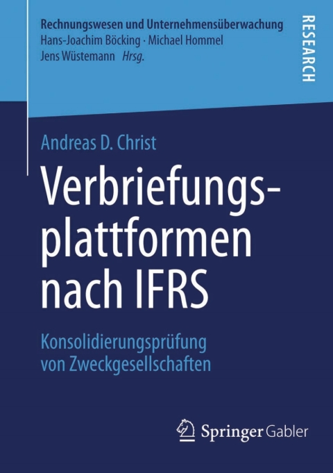 Cover image for book Verbriefungsplattformen nach IFRS