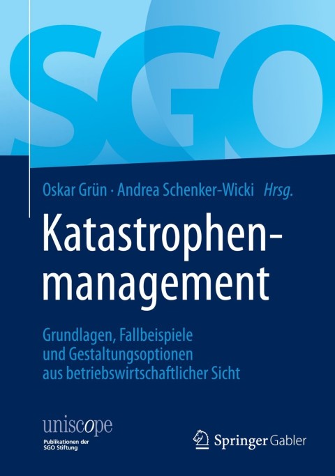 Cover image for book Katastrophenmanagement