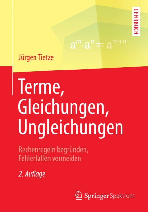 Cover image for book Terme, Gleichungen, Ungleichungen