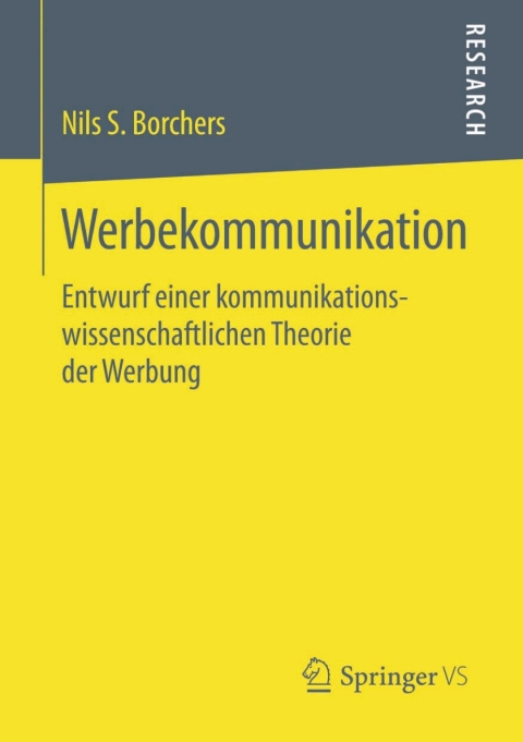 Cover image for book Werbekommunikation