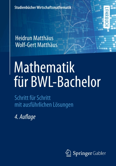 Cover image for book Mathematik für BWL-Bachelor
