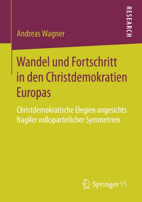 Cover image for book Wandel und Fortschritt in den Christdemokratien Europas