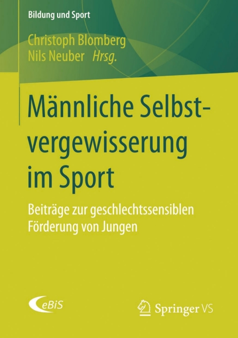Cover image for book Männliche Selbstvergewisserung im Sport