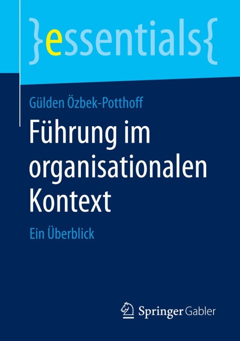 Cover image for book Führung im organisationalen Kontext