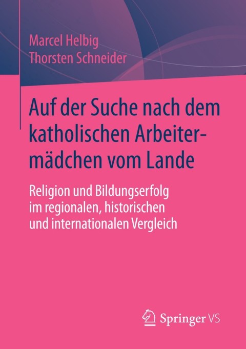 Cover image for book Auf der Suche nach dem katholischen Arbeitermädchen vom Lande